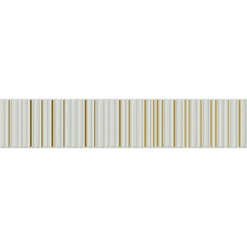 Charme Deluxe Listello White Luc 8x40 Италон