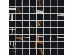 Charme Deluxe Sahara Noir Mosaico Lux 29.2x29.2 Италон