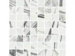 Charme Deluxe Statuario Fantastico Mosaico Lux 29.2x29.2 Италон