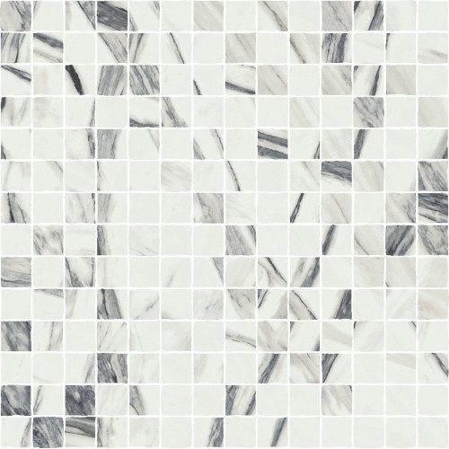 Charme Deluxe Statuario Fantastico Mosaico Split Cer 30x30 Италон