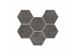 Charme Evo Antracite Mosaico Hexagon Cer 25x29 Италон