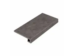 Charme Evo Antracite Scalino Frontale Nat Ret 33x60 Италон