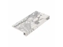 Charme Evo Statuario Scalino Frontale Nat 33x60 Италон