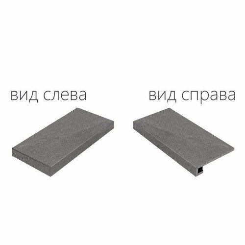 Contempora Carbon Scalino Ang.Sx (Угловая Левая) Nat 60x33 Италон