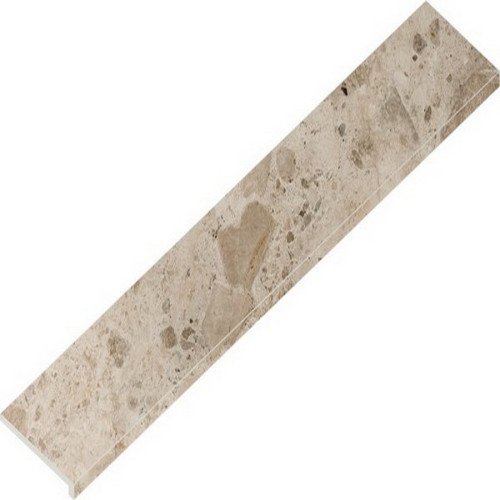 Continuum Stone Beige Scalino Front 33x160