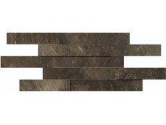 Genesis Braun 3d Mosaico Brick Nat 28х78 Италон