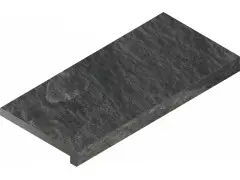 Materia Titanio X2 Scalino Nat 33x60 Ang.Dx Уг.Прав. Италон