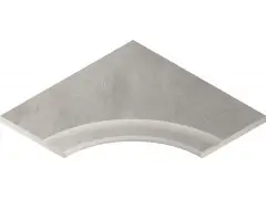 Millennium Silver Bordo Nat 60x60 Svasato Ang.Round 30 Италон
