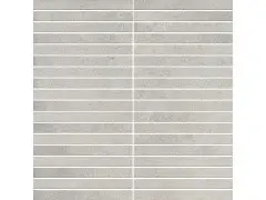 Millennium Silver Mosaico Strip Nat 30x30 Италон
