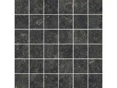 Room Stone Black Mosaico Cer 30x30 Италон