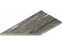 Skyfall Grigio X2 Bordo Nat 30x60 Round Sx Уг.Лев. Италон
