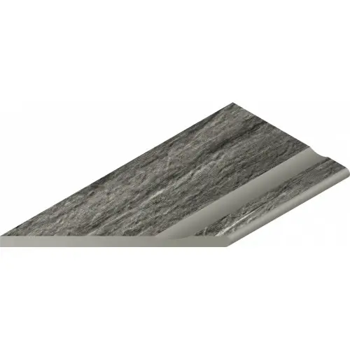 Skyfall Grigio X2 Bordo Nat 30x60 Svasato Round Sx Уг.Лев. Италон