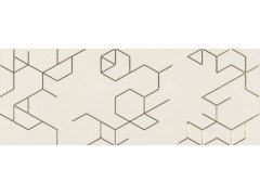 Керамическая плитка Dec. Polygon marfil Azulev