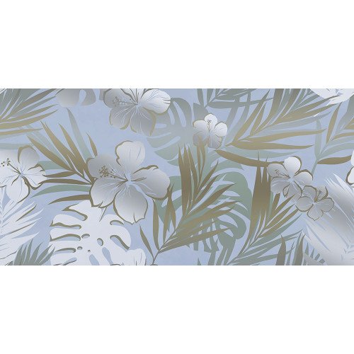 Керамическая плитка Декор 31.5*63 Colores Fiore Celeste Керлайф