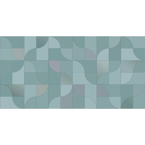 Керамическая плитка Декор 31.5*63 Colores Geometrico Mare Керлайф