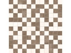 Керамическая плитка Мозаика 29.4*29.4 AMANI AVORIO/MARRON  Керлайф